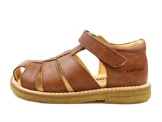 Angulus sandal tan with velcro